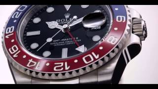 Rolex GMT Master II Baselworld 2014 [upl. by Annaitsirhc]