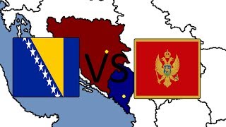 Bosnia vs Montenegro [upl. by Jehovah563]