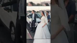 Jewish Bride on her way to Wedding Runs for shelter from Hezbollah Rockets israel [upl. by Acysej]