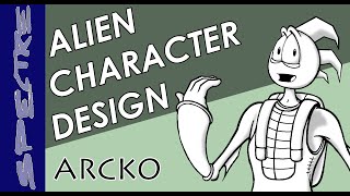 Alien Character Design Drawing How to create characters for your Comics [upl. by Keon]