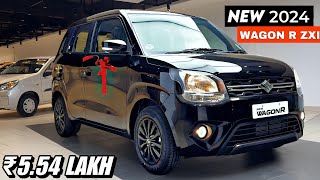 Maruti Suzuki Wagon r 2024 new model in india Wagon r ZXI 2024 on road price features review [upl. by Siouxie]