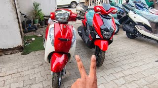 New Suzuki Access 125 Vs Suzuki Avenis 125 Review New Model [upl. by Ykcin]