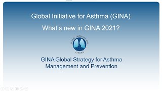 GINA 2021 Global initiative for Asthma [upl. by Nuncia]