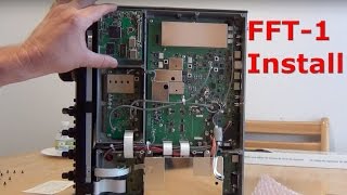 FFT1 Board Install For The FTDX 1200 [upl. by Yelsek]