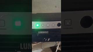 How to change ups amp eco mode in Luminous invertershorts [upl. by Aneerol707]