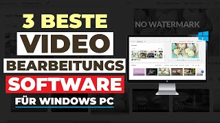 Die 3 besten kostenlosen Videobearbeitungsprogramme für Windows PC [upl. by Biddie215]