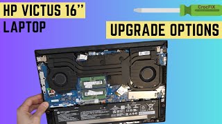 HP Victus Laptop  What are the Upgrade Options [upl. by Nivre543]