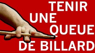 Comment tenir une queue de billard et bien tirer au billard [upl. by Jaffe845]