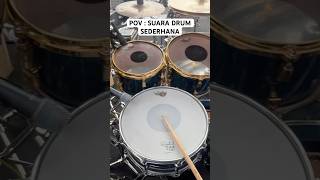 SUARA DRUM SEDERHANA [upl. by Ddal419]