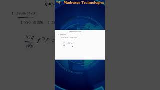 PERCENTAGE  TRICKS  QUANTITATIVE APTITUDE  PROBLEM SOLVING [upl. by Nynnahs]