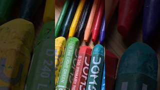 Which Colour Is The Best  OIL PASTELS 🆚 PLASTIC CRAYONS  art viralvideo trendingshorts [upl. by Stacie42]