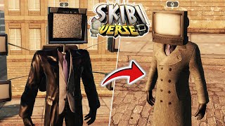 SKIBIVERSE ALPHA VEJA COMO LIBERAR O LARGE TV MAN E TV MAN How To Get Large Tv Man in SkibiVerse [upl. by Nadruoj]