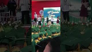 Graduation time sa bunsong anak sa grade12 now nasa college na siya taking up marine engineering [upl. by Heck]