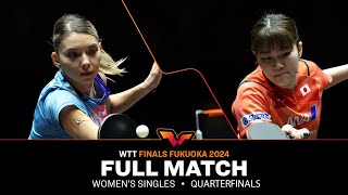 FULL MATCH  Satsuki Odo vs Bernadette Szocs  WS QF  WTTFukuoka 2024 [upl. by Pike]