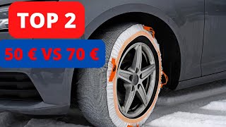 TOP 2  Meilleure Chaussette a neige  Pour Voiture Hiver 2022 [upl. by Etiuqal]