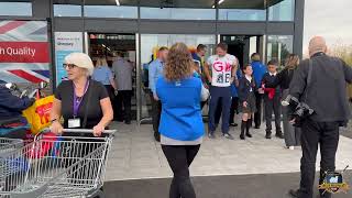 Sheppey Aldi opening day 18072024 [upl. by Crandale]