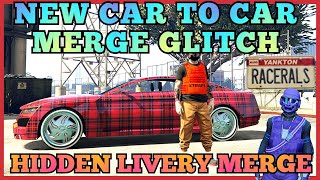 NEW CAR TO CAR MERGE GLITCH GTA5 BENNYS F1S Grand theft auto 🔥 [upl. by Mignonne]