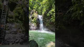 Simon at uvita waterfall slide Costa Rica [upl. by Verina215]