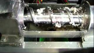 cleaning screw press [upl. by Ader223]