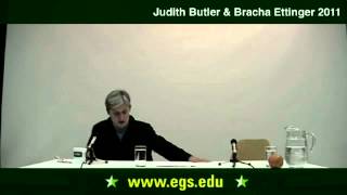 Judith Butler with Bracha Ettinger Ethics on a Global Scale 2011 [upl. by Herzen]