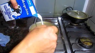 COMO HACER SALSA BLANCA O BECHAMEL FACIL EN 5 MINUTOS COCINANDO CON JULIUS [upl. by Guillermo]