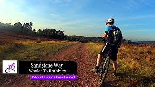 Cycling the Sandstone Way Day 2 Wooler to Rothbury 2016 [upl. by Irahcaz]