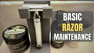 Basic Razor Maintenance  Shave amp Chat [upl. by Rollin348]