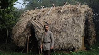 Making an AngloSaxon Warriors Kaftan by Hand  Part I  Early Medieval Clothing amp Sewing [upl. by Theresita]