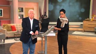 Dennis Basso Faux Fur Pullthrough Scarf with Rachel Boesing [upl. by Niwled]