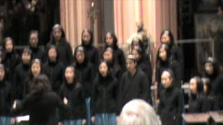 Cedar Girls Choir Kiurun Tie The SkyLark by Pekka Kostiainen [upl. by Henriques]