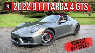 The 2022 Porsche 911 Targa 4 GTS Manual Is The Ultimate DropTop Roadster [upl. by Estes]