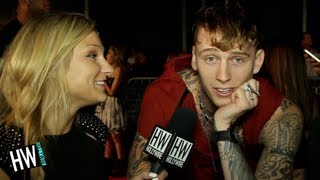 Machine Gun Kelley MGK Shares Woodie Awards Incident [upl. by Aicetal]