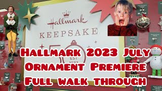 Hallmark Store 2023 July Ornament Premiere Full Walkthrough [upl. by Olivia365]