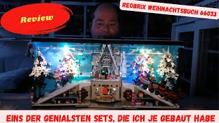 Eins der genialsten Sets die ich je gebaut habeReobrix Weihnachtsbuch 66033 Review brick reobrix [upl. by Derej]