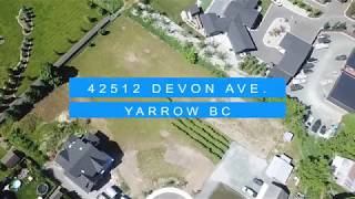 42512 Devon Ave Yarrow BC  Land for Sale Build Your Dream Home [upl. by Stalker]