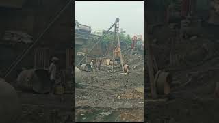 TOP CONSTRUCTION 🚧 SITE PILING WORK NATIONAL HIGHWAYS BRIDGE WORK [upl. by Sergu]