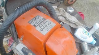 Stihl 048 Estate Sale Chainsaw [upl. by Elimay]