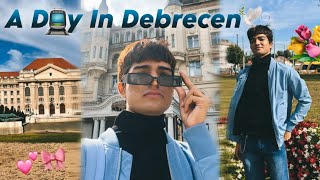 A Day in Debrecen  Debrecen University  Debrecen City Vlog  City Centre  Debreceni Egyetem [upl. by Ritz]