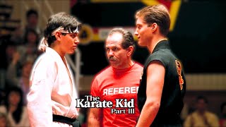 The Karate Kid Part III Daniel vs Mike Barnes Fight Scene [upl. by Aneehsit]