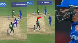 Angry Rashid Khan Threw Bat to His Partner in Frustration during AFG vs BAN Match [upl. by Erdei]