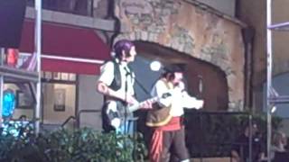 Sharky amp Bones Jake amp the Never Land Pirates at Disney Social Media Moms 2011 Talk Like a Pirate [upl. by Weldon]