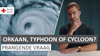 Wat is het verschil tussen een orkaan cycloon en tyfoon  Rode Kruis [upl. by Ayoras]