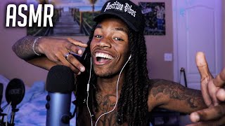 ASMR  FREESTYLE RAPPING You To SLEEP  Whispers  And Positive Vibes For Relaxation [upl. by Akenor852]