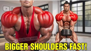 5 Best Effective Exercise for Bigger Shoulder gym workout video [upl. by Trow928]