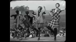 Highland dancing 1926 [upl. by Eniffit]