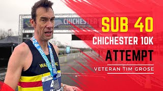 Chichester 10k  Tim GROSE Sub 40 Attempt [upl. by Teodor]