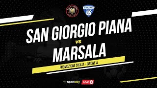 San Giorgio Piana  Marsala LIVE  Promozione Sicilia  Diretta Calcio [upl. by Ahsyat]