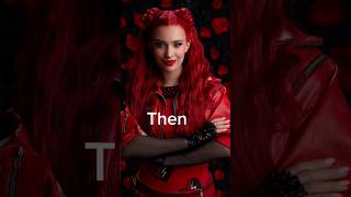 Descendants 3 then vs now 😭💔 [upl. by Trudy]