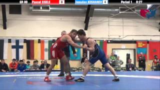 80 KG Bronze  Pascal Eisele GER vs Jassulan Koshanov KAZ [upl. by Eneleh]