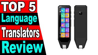 TOP 5 Best Language Translators Review 2024 [upl. by Eanod]